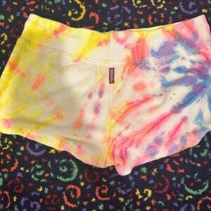 Tie Dye Hard Tail Terry Cloth Shorts